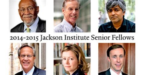 Jackson Institute For Global Affairs Announces Senior Fellows For 2014