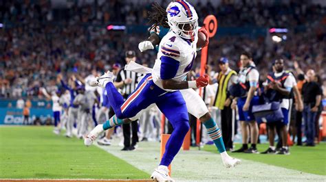 James Cook Stats Bills Rb Breaks Out On Thursday Night Football