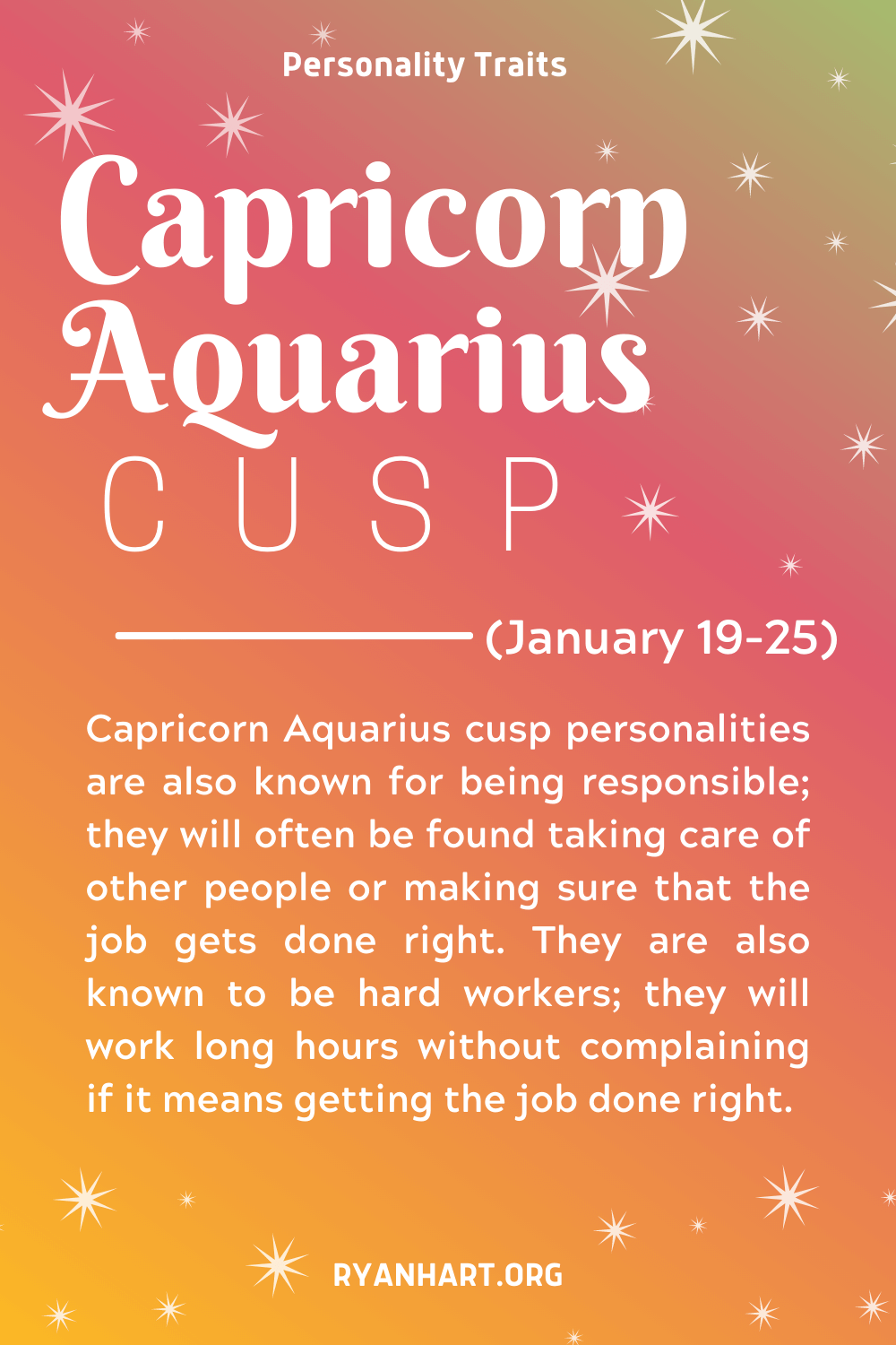 January 20 Zodiac Is A Cusp Capricorn And Aquarius Birthdays And