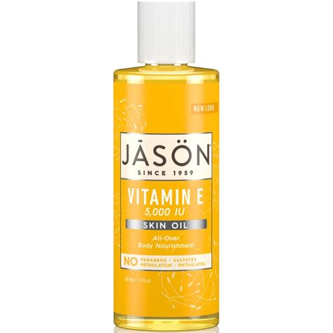 Jason Organic Vitamin E Skin Oil 5000Iu 118Ml Jason