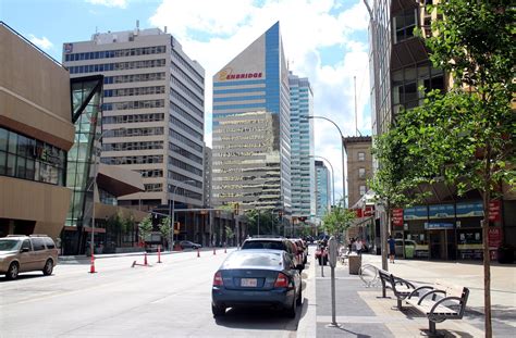 Jasper Avenue Main Street Downtown Edmonton Alberta C Flickr