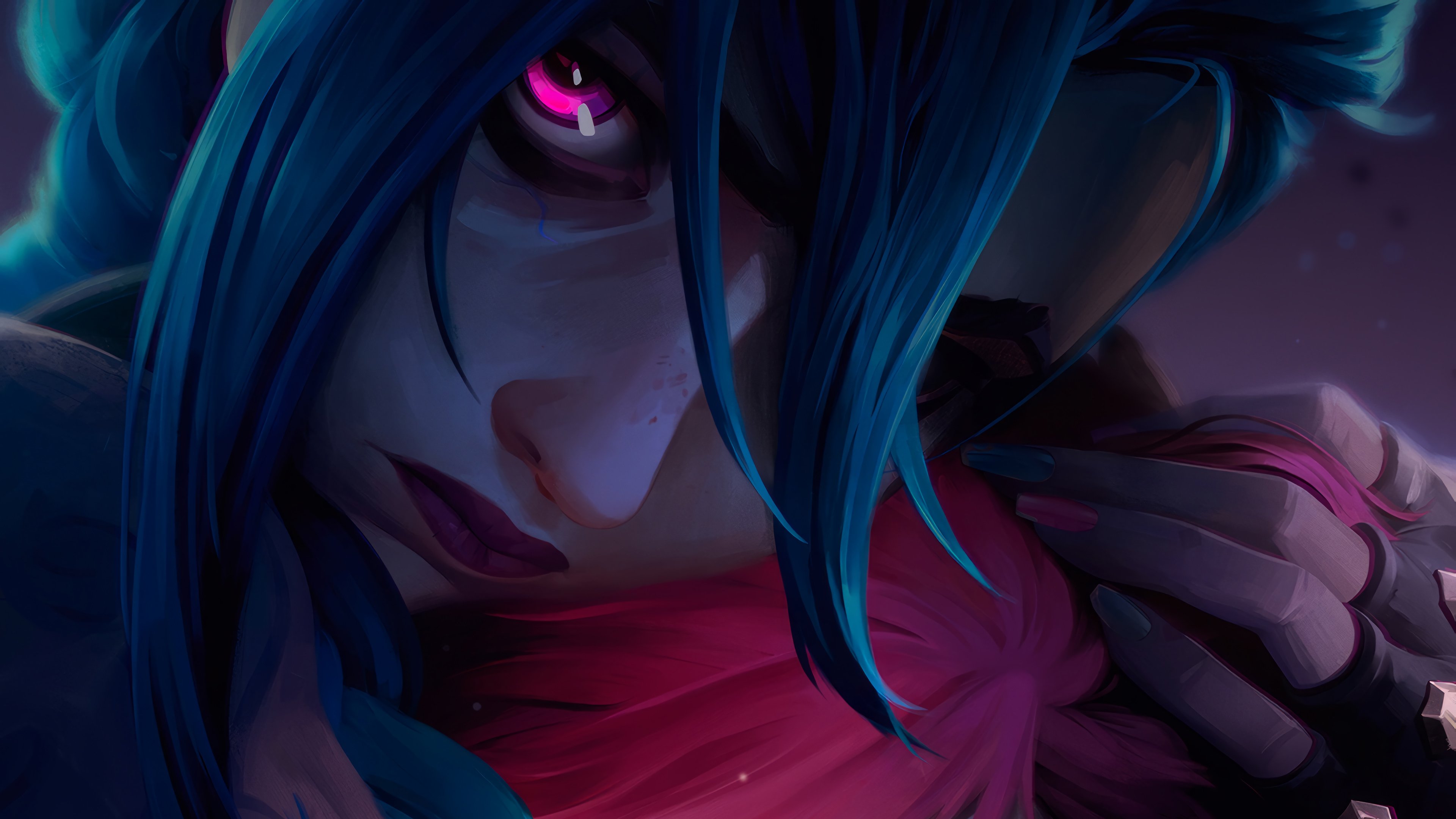 Jinx Arcane Uhd Wallpapers Wallpaper Cave