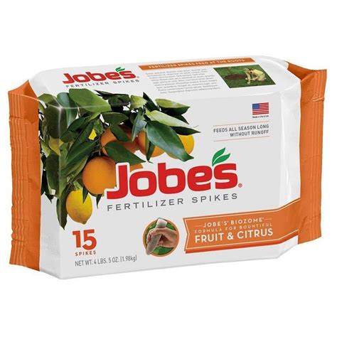 Jobe S Fruit Citrus Tree Fertilizer Spikes 5 Pk By Jobe S At Fleet Farm