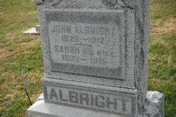 John Albright 1828 1912 Homenaje De Find A Grave