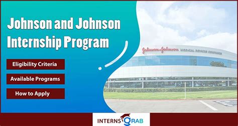 Johnson And Johnson Internships