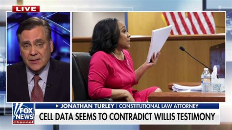 Jonathan Turley The Judge Lost Control Of The Courtroom To Fani Willis