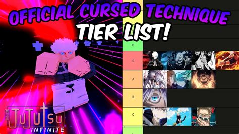 Jujutsu Infinite Cursed Technique Tier List Ranking Best Innates In