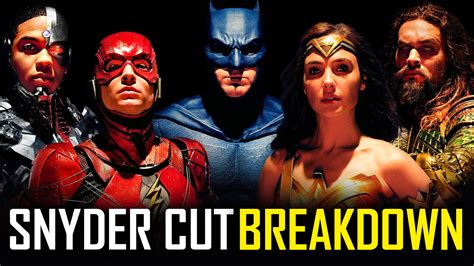 Justice League Snyder Cut Breakdown Full Plot Changes Ending