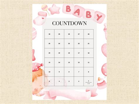 Kat's Baby Countdown Tips