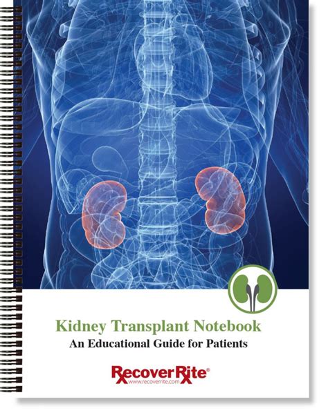 Kidney Transplant Notebook An Educational Guide For Patients