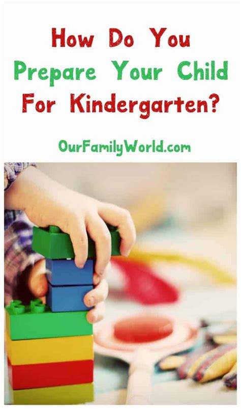 Kindergarten Basics: Preparing Your Child For Success