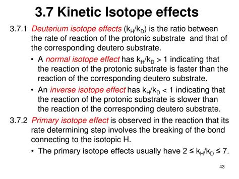 Kinetic Isotope Effects Ppt