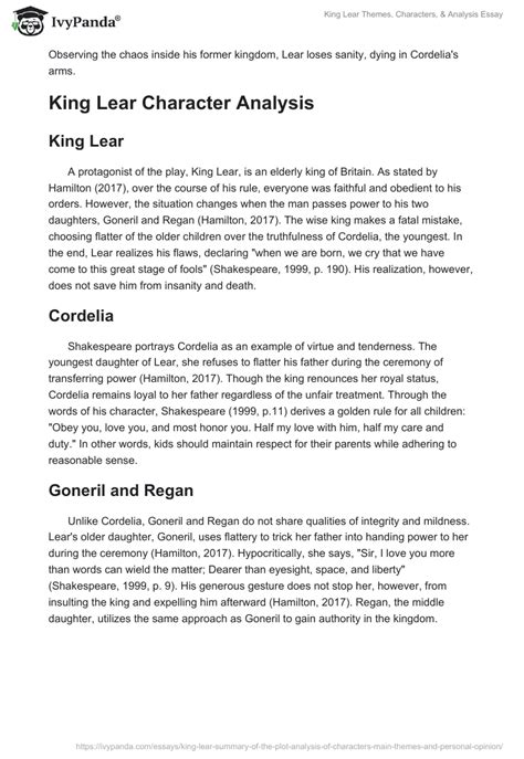 King Lear Analysis: Uncover Themes