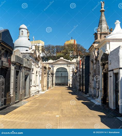 La Recoleta Cemetery Located In Buenos Aires Argentina It Contains