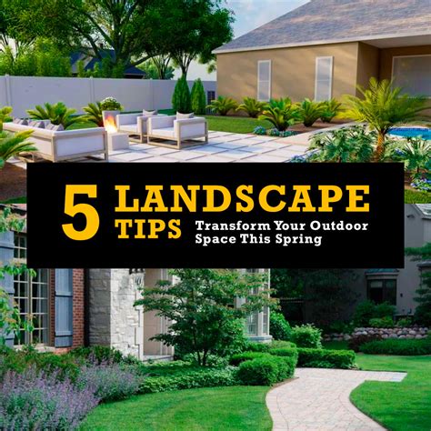 Landscape Tips Transform Your Outdoor Space This Spring Detile