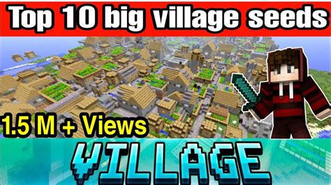 Large Minecraft Village Seed