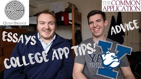 Last Minute Tips For Your College Application Yale Student