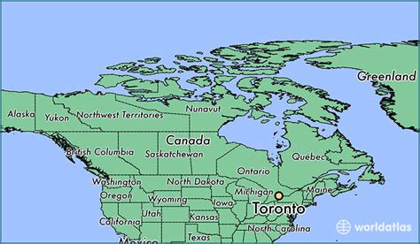 Latitude Of Toronto Ontario