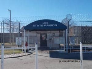 Lee State Prison Ga Inmate Search Visitation Contacts