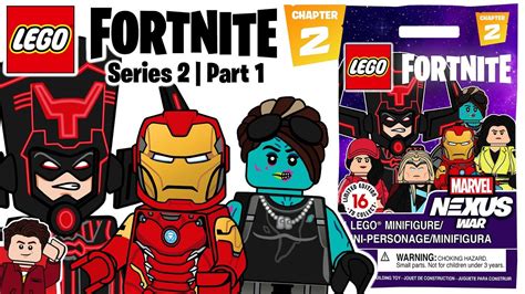 Lego Fortnite Chapter 2 Cmf Series Part 1 Of 2 Youtube