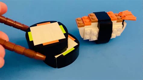 Lego Sushi Meal Tutorial Youtube