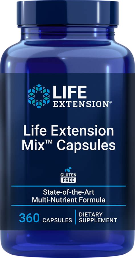 Life Extension Dietary Supplement