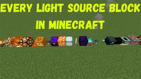 Light Source Blocks: Brighten Your Minecraft