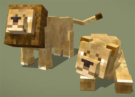 Lion In Minecraft