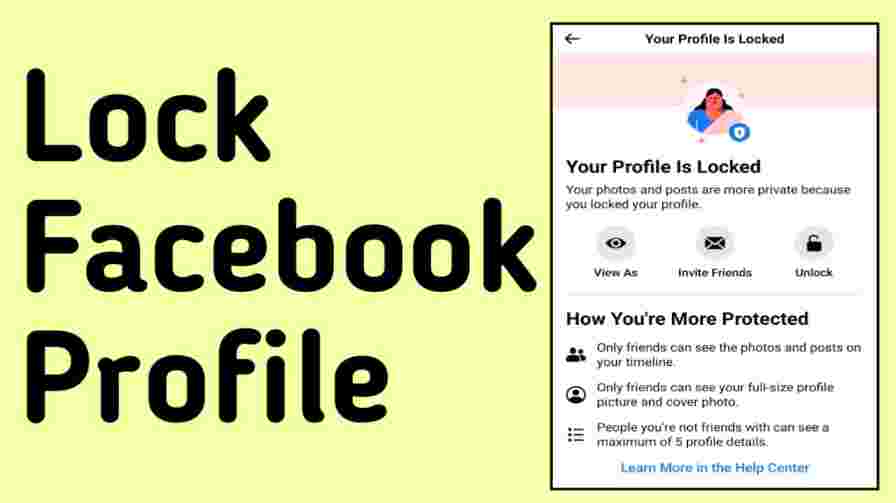 Lock Facebook Profile Iphone