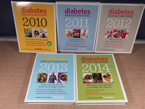 Lot Of 5 Prevention S Diabetes Breakthroughs Food Cures Weight Loss