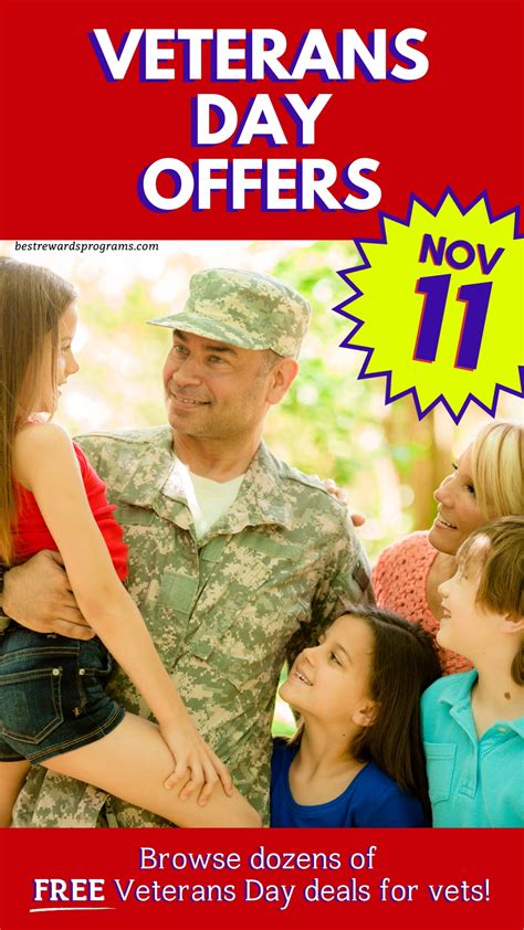 Lots Of Freebies For Veterans On Veterans Day