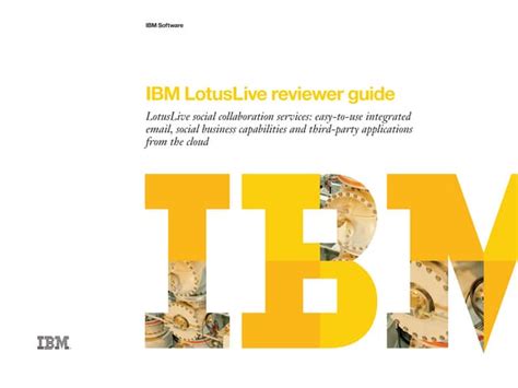 Lotus Live Reviewersguide Ppt