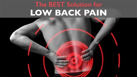 Low Back Pain Solutions