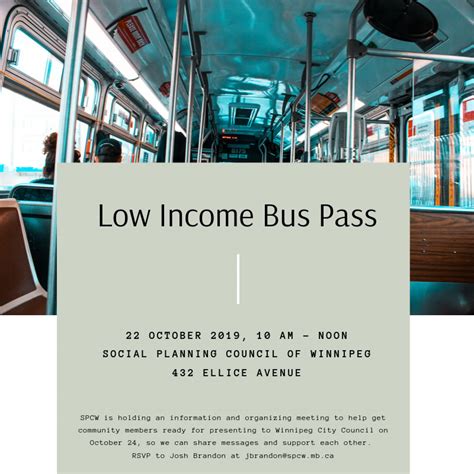 Low Income Bus Pass