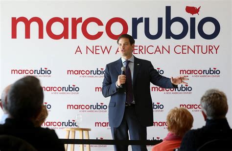 Low Profile Fits Marco Rubio S Strategy Wsj