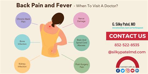 Lower Back Pain And Fever Treatment Causes And Symptoms