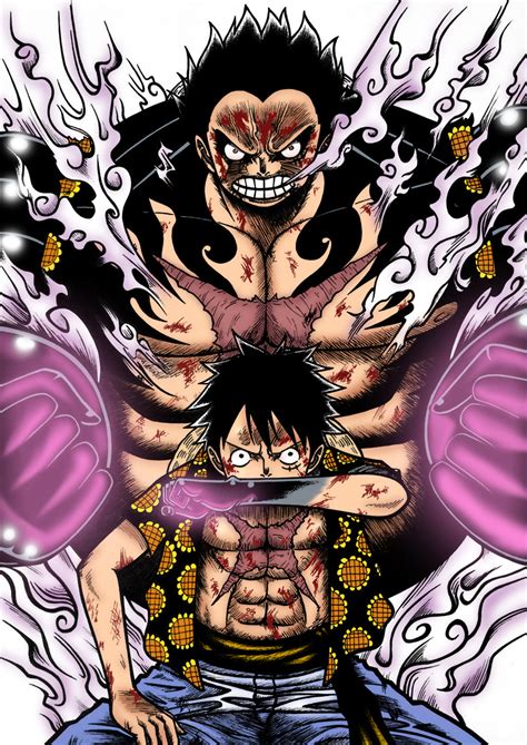 Luffy Gear Fourth 4Th Amp 39 Dressrosa Arc Chp 784 Amp 39 By Izn1337 On Deviantart