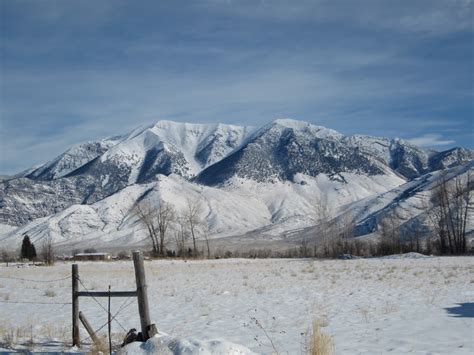 Mackay Idaho 83251 Slick Roads On Highway 93 January 24 2012