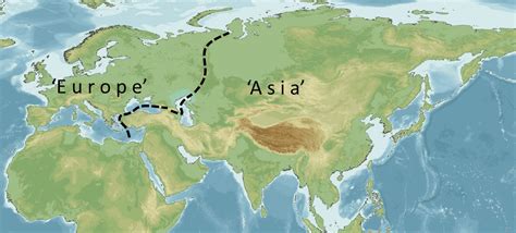 Map Of Asia And Europe: Explore Borders