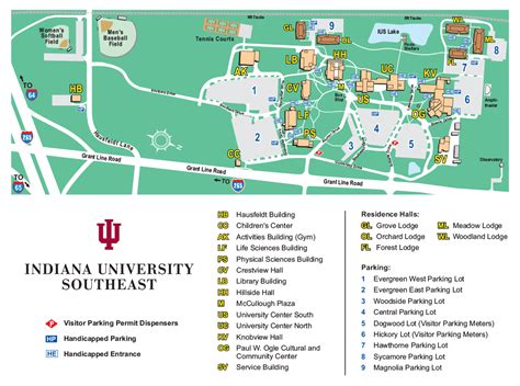 Maps And Directions Indiana University Southeast