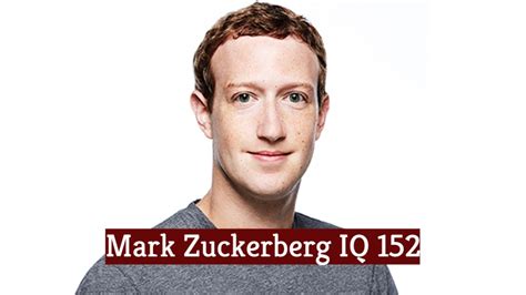 Marc Zuckerberg Iq