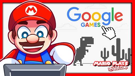 Mario Plays Google Secret Games Youtube