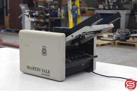 Martin Yale 1501 Cv7 Paper Folder Boggs Equipment