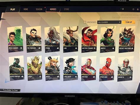 Marvel Rivals Leaked Heroes Screen R Marvelrivalsgame