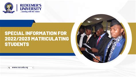 Matriculating 2023