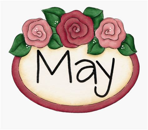 May Month Month Clipart May Free Transparent Clipart Clipartkey