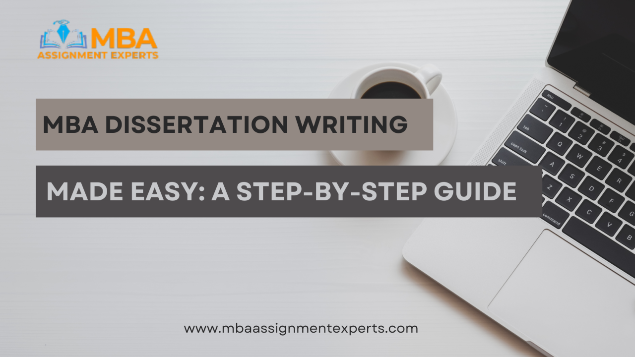 Mba Dissertation Writing Made Easy A Step By Step Guide By Jane