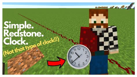 Mc Redstone Clock: Build Easy Timers