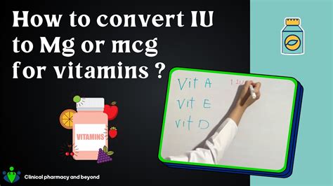 Mcg: Understand Unit Conversion Easily