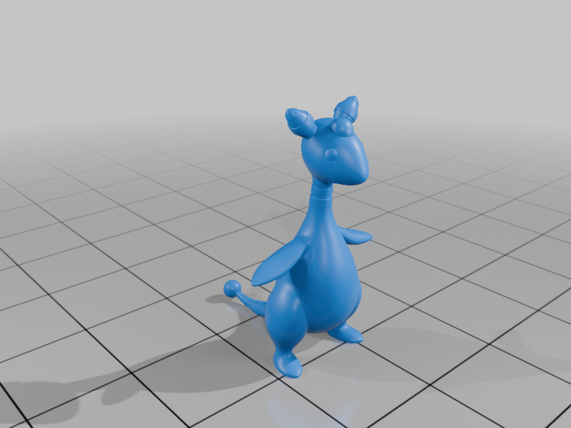 Mega Ampharos 3D Model 3D Printable Cgtrader